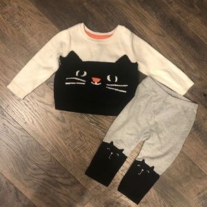 Gap Kitty Sweater Set